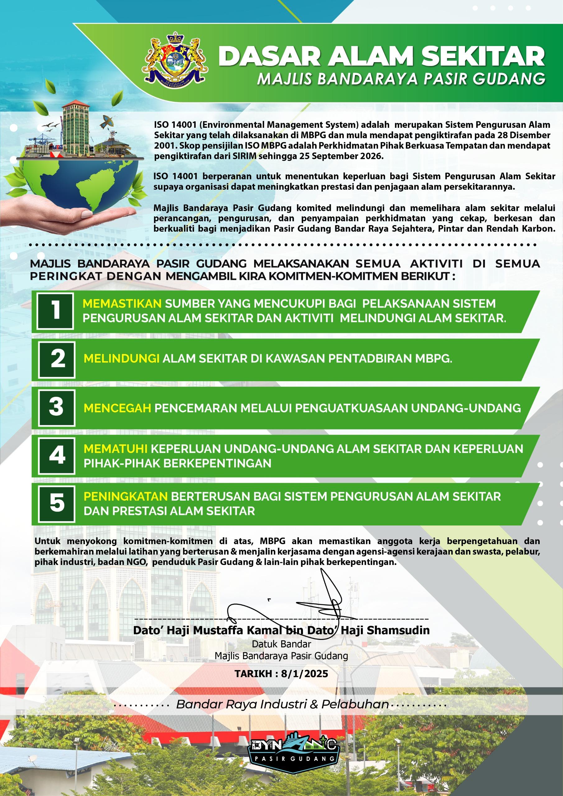 DASAR ALAM SEKITAR