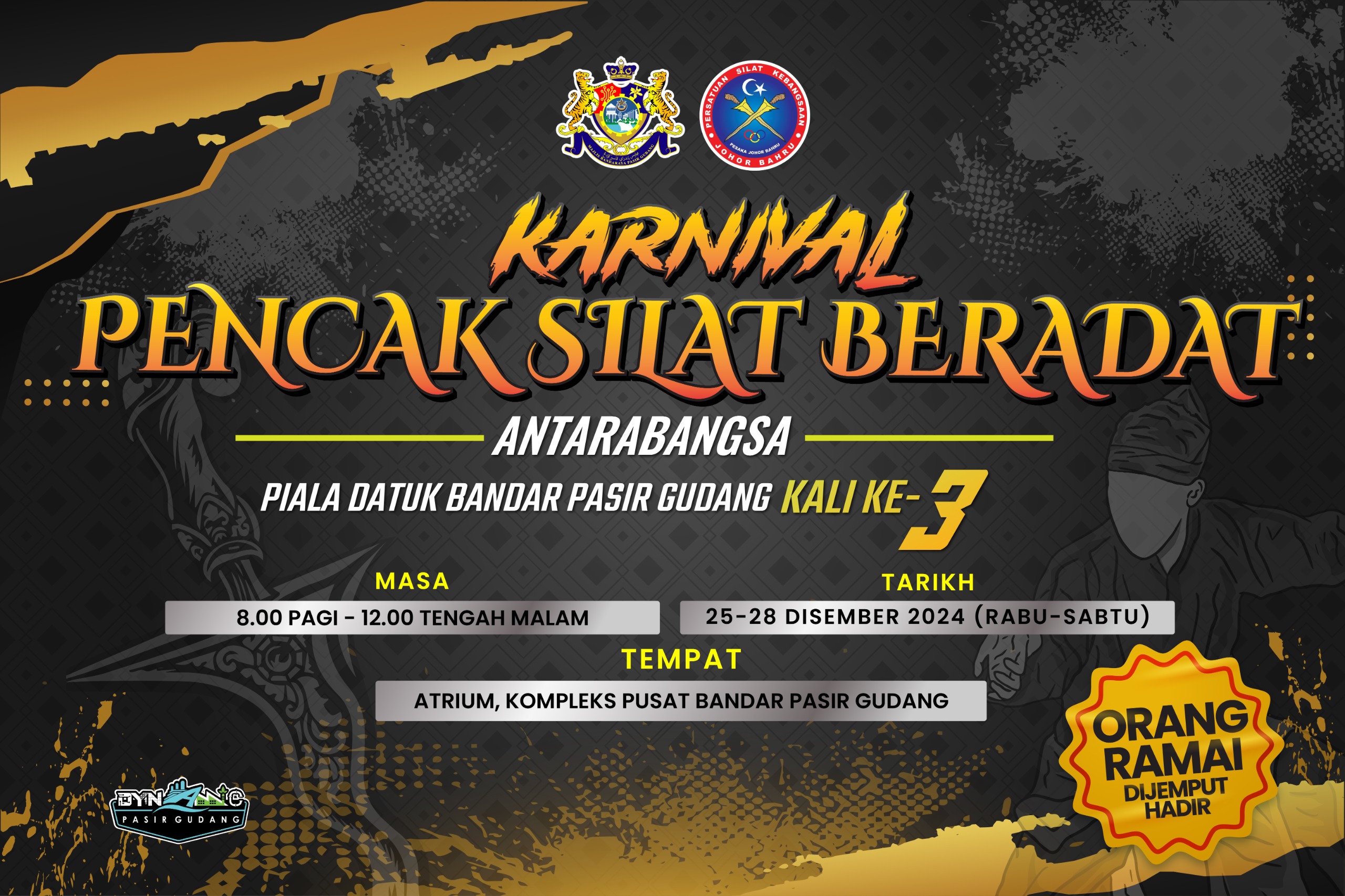 BANNER KARNIVAL PENCAK SILAT ANTARABANGSA