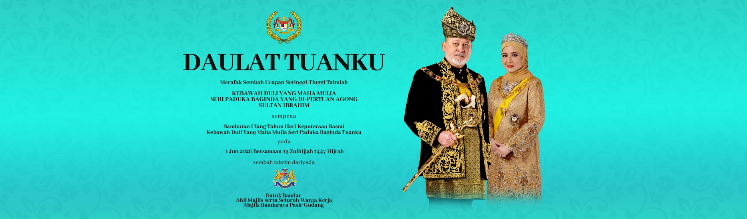 KEPUTRAAN DYMM BANNER